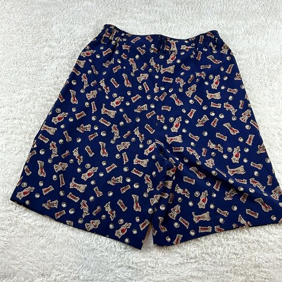 Line Up For Sport high waist golf print shorts, size 6 small - Picture 2 of 10